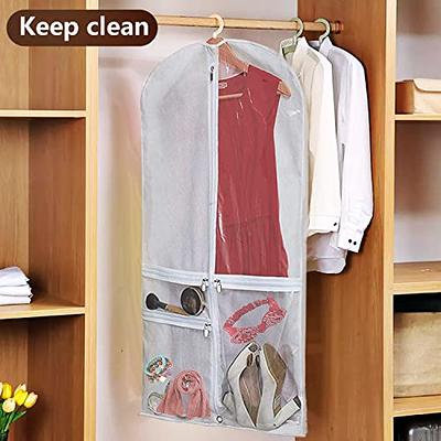 Hanging Garment Bags for Travel & Closet Storage, 50 Dance Garment Bags  for Hanging Clothes, Suit Bag, Carry on Garment Bag, Moving Bags for  Clothes