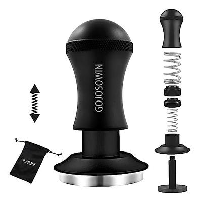 51mm Espresso Tamper, Coffee Tamper, for Espresso Machine Accessories,  Premium Barista Coffee with Calibrated Spring Loaded, 100% Flat Stainless  Steel