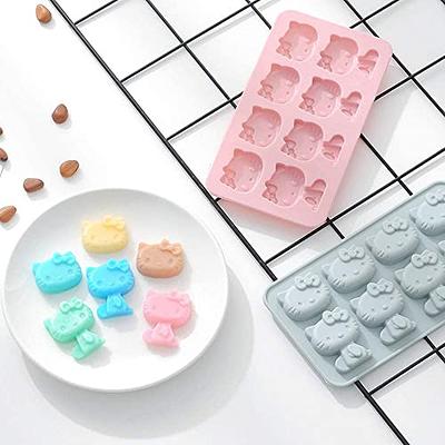 6 Pcs Flower Silicone Mold Set Rose Daisy Butterfly and Mini