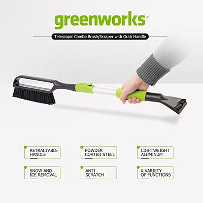 SEG Direct Snow Brush with Ice Scraper Extendable Detachable