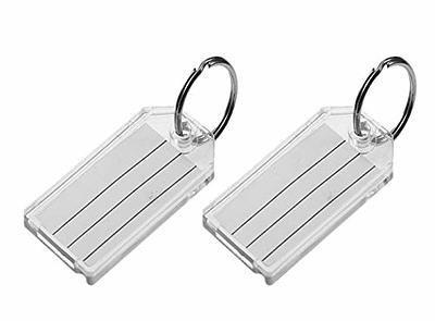 Key Tag with Flap & Split Ring