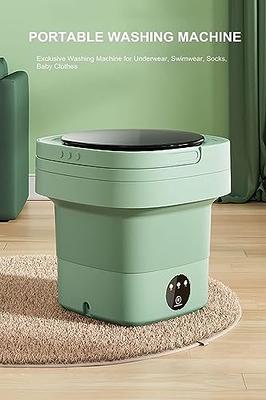 Small Portable Washing Machine, Mini Washer 9L High Capacity with 3 Modes  Deep Cleaning for Underwear, Baby Clothes, or Small Items, Foldable Washing  Machine for Apartments, Camping, Travel (Green) - Yahoo Shopping