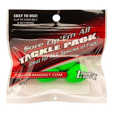 Crappie Magnet Tackle Pack Kit - Fishing Lures, Jig Hooks, Split Shots -  Designed to Catch Any Fish Including Bass, Crappie, Trout and More -  Portable All Species Fishing Tackle Box - Yahoo Shopping