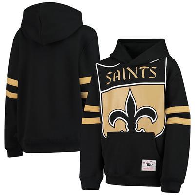 New Orleans Saints Mitchell & Ness Head Coach Hoodie - Black - Mens