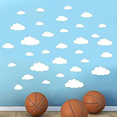 Clouds Wall Stickers Removable Peel and Stick Wallpaper Decals for