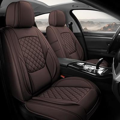 Leather Car Seat Covers Full Set,Universal Fit for Most Cars,SUV,Sedans and  Pick-up Trucks,Automotive Vehicle Faux Leather Cushion Covers for 5  Passenger Cars(Full Set,Black/Blue) - Yahoo Shopping