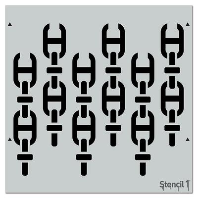 Stencil1 Tree Large Repeat Pattern Stencil