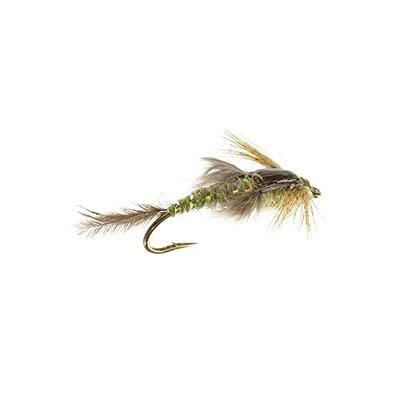 76pcs Fly Fishing Lures Kit Nymph Dry Wet Flies Bait Hook Trout