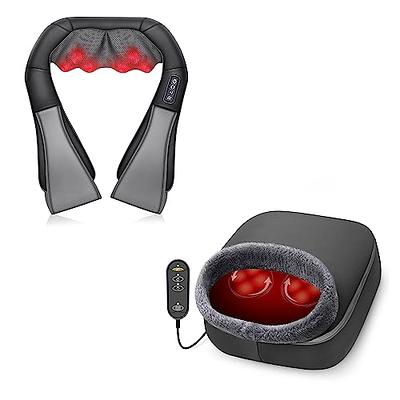  CooCoCo Shiatsu Back Massager with Heat, Portable