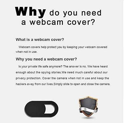 Webcam Cover Slide (Ultra Thin) for Laptops, MacBook, MacBook Air