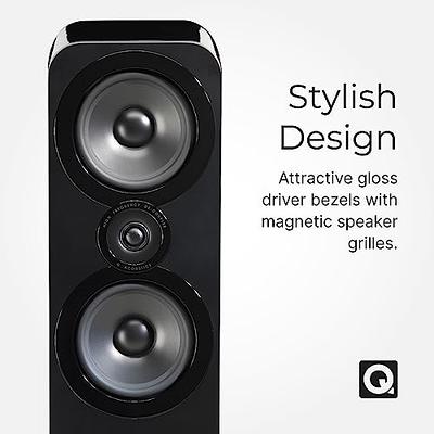 Q Acoustics 3050 Floorstanding Speakers Pair Graphite with Speaker