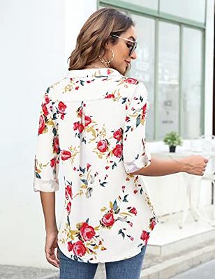 Bulotus Plus Size Blouses for Women, Loose Fit Tunics or Tops to