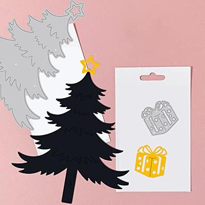 Christmas Dies for Card Making Merry Christmas Die Cuts Metal Cutting Dies for Scrapbooking DIY Album Paper Cards Art Craft Decoration, Boy's, Size