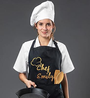 Chef Apron with Custom Name Men Personalized Gifts