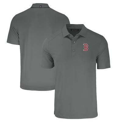 Boston Red Sox Cutter & Buck Forge Pencil Stripe Stretch Polo - White