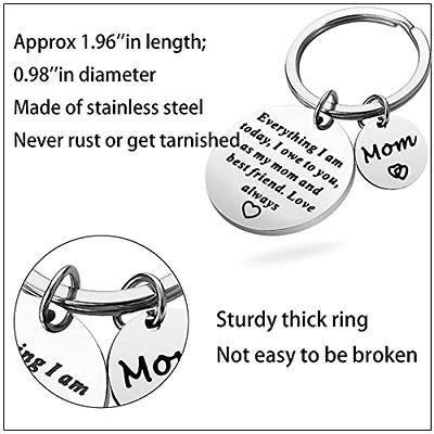 Gaoikerr Mother Day Keychain,Mom Birthday Gifts from Daughter Keychain-As  My Mom and Best Friend,Love Always - Yahoo Shopping