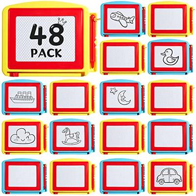 ELCOHO 24 Pieces Mini Magnetic Drawing Board Magnetic Doodle Board with Pen  Keychains Erasable Sketch and Painting Pad for Birthday Party Favor  Classroom Supply - Yahoo Shopping