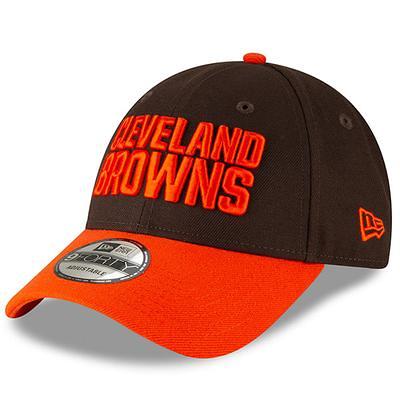 Men's New Era Brown/Orange Cleveland Browns NFL x Staple Collection 59FIFTY Fitted Hat