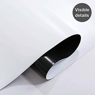 ZHIDIAN Magnetic Whiteboard Contact Paper for Wall 36 x 24 inches, Magnetic  Dry Erase White Board Sticker with Non-Adhesive Backing for Office Home  School - Yahoo Shopping