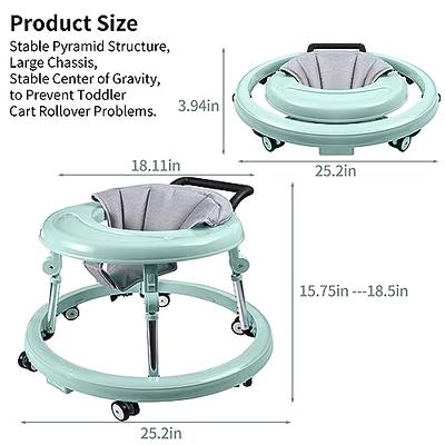 Linen Breathable Seat Cushion Baby Walker Music Plastic Portable