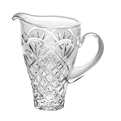 SUSTEAS 2 Liter Glass Pitcher, Water Pitcher with Removable Lid