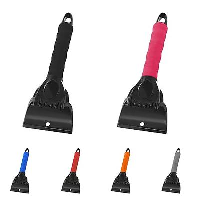 2 Pack Snow and Ice Scraper for Car Windshield, Frost Removal Tool with Foam  Handle, for Car Truck SUV Window and Windshield, Scratch-Free (Black &  Pink) - Yahoo Shopping