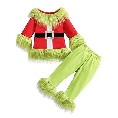 Toddler Grinch Santa Claus Costume