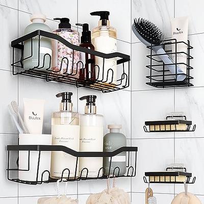 Moforoco Shower Caddy Shelf Organizer Rack, Self Adhesive Black Bathroom  Shelves Basket, Home Farmhouse Wall Shower Inside Organization and Storage  Decor Rv Accessories, First Apartment Essentials - Yahoo Shopping