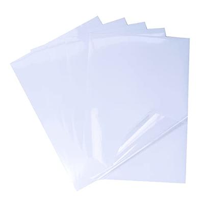  Clear Sticker Paper for Laser Printer (20 Sheets