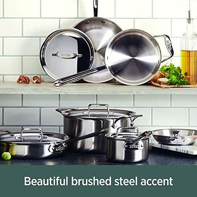 All Clad D5 Brushed Stainless 8 Nonstick Fry Pan