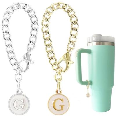 Tovly 2PCS Letter Charm Accessories For Stanley Cup A-Z ID Initial Pendants  Personalized Charms For Stanley Tumbler Handle (S) - Yahoo Shopping