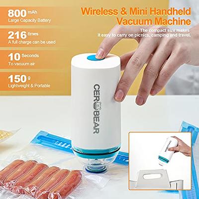 Handheld Vacuum Sealer, Portable Vacuum Sealer for Food, Save