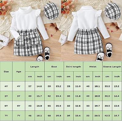  LXXIASHI 2Pcs Toddler Baby Girl Flare Pants Outfits