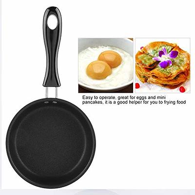 12Cm Small Nonstick Frying Pan for Household Fried Egg Pancakes Round Mini  Saucepan New 