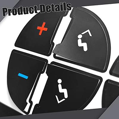 Car AC Dash Button Repair Kit Sticker Dash Board Decal for Buick