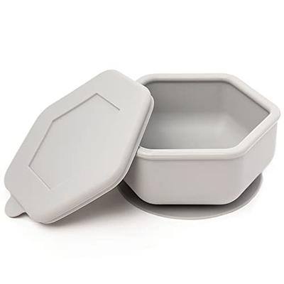 Microwave Food Bowl & Lid - Grey