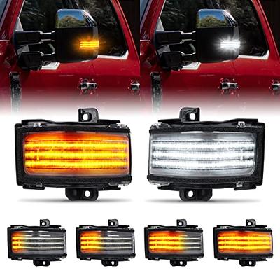 PGTOPONE Switchback White/Amber LED Front Side Marker Headlight