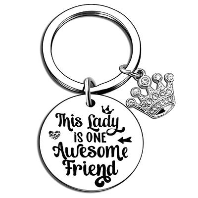 Friendship Inspirational Keychain Heart Keychain Friend Christmas Birthday  Gifts