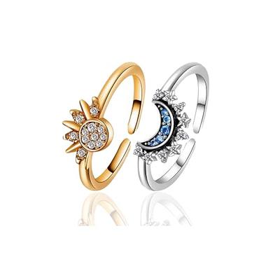 Sun Ring, Multi-Stone Diamond Ring Made of Rose Gold and Platinum - Doron  Merav