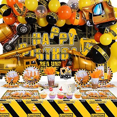 CUTEUP Construction Birthday Party Supplier - 259PCS Dump Truck Party  Decorations Kits Set with Balloons, Tablecloth, Backdrop, Cake Toppers,  Construction Theme Tableware Set for Kids - 16 Guest - Yahoo Shopping