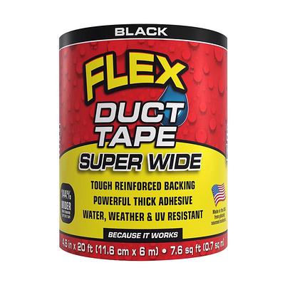 3M Super Tough Extreme Hold Black Rubberized Duct Tape 1.88-in x 35 Yard(S)  in the Duct Tape department at