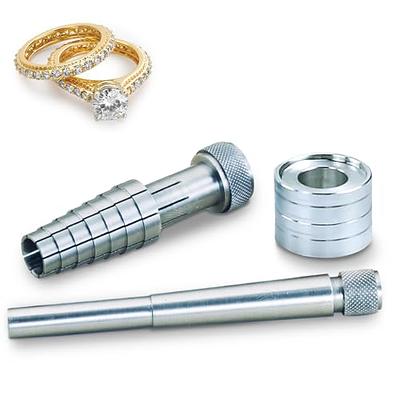 Ring Mandrel & Ring Stretcher Reducer Enlarger Sizer Band & Ring Sizing  Tool Set