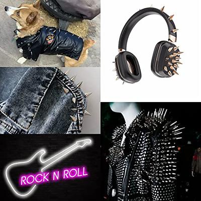 Silver Cone Studs And Spikes DIY Craft Cool Punk Garment Rivets For Bag  Shoes Dog Collars Leather DIY Handcraft - Buy Silver Cone Studs And Spikes  DIY Craft Cool Punk Garment Rivets