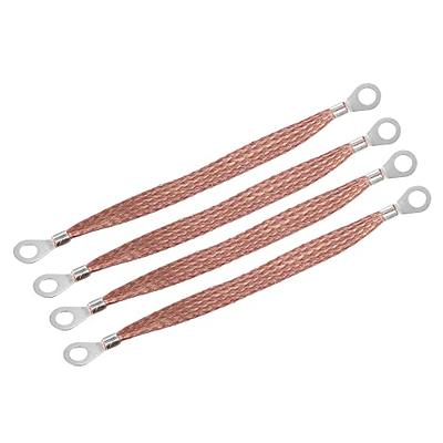 X AUTOHAUX Universal Braided Copper Engine Ground Strap Wire 7.87