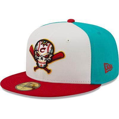 New Era Men's Louisville Murcielagos Red Copa de La Diversion 59FIFTY Fitted Hat