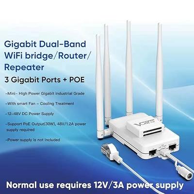Wireless to Wired Ethernet Dongle WiFi Bridge Adapter Repeater