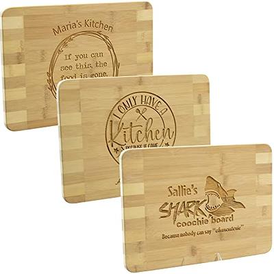 Personalized Chefs Bamboo Cutting Board