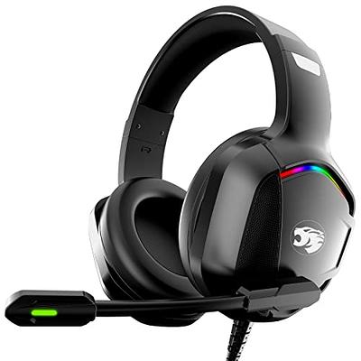 2.4Ghz Wireless Gaming Headset for PC, PS5, PS4, MacBook, with Microphone,  Over-Ear Bluetooth Gaming Headphones for Cell Phone, Soft Earmuff - 40
