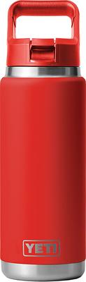 YETI 26 oz. Rambler Bottle with Color-Matched Straw Cap, Canyon Red -  Holiday Gift - Yahoo Shopping