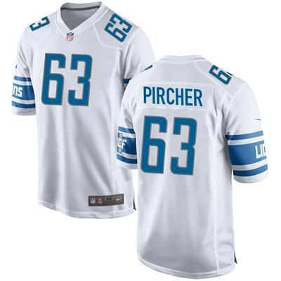 Detroit Lions Nike Alternate Custom Game Jersey - Gray